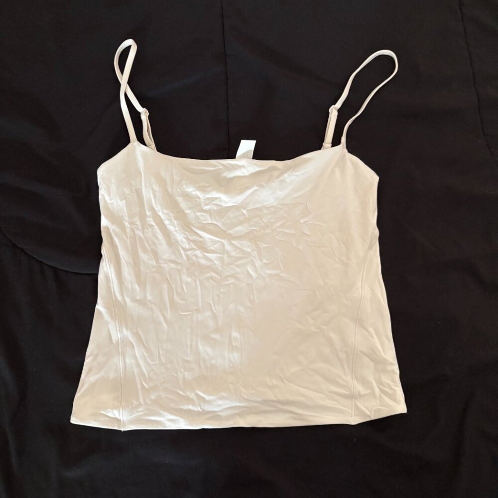 NWOT Lululemon square neck tank- Size S, ivory